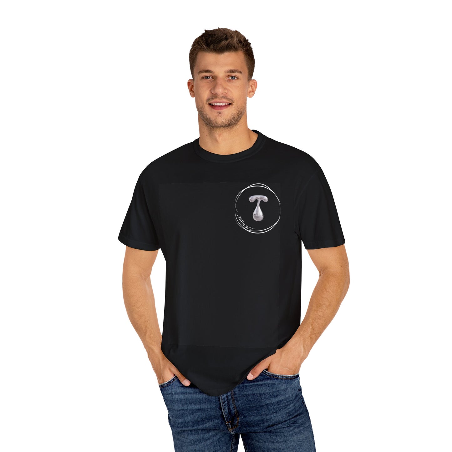 Unisex Garment-Dyed T-Shirt - 'This World is Melting' Design - Trendy Statement Tee for Eco-Conscious Fashion