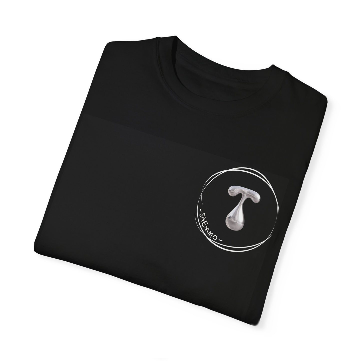 Unisex Garment-Dyed T-Shirt - 'This World is Melting' Design - Trendy Statement Tee for Eco-Conscious Fashion