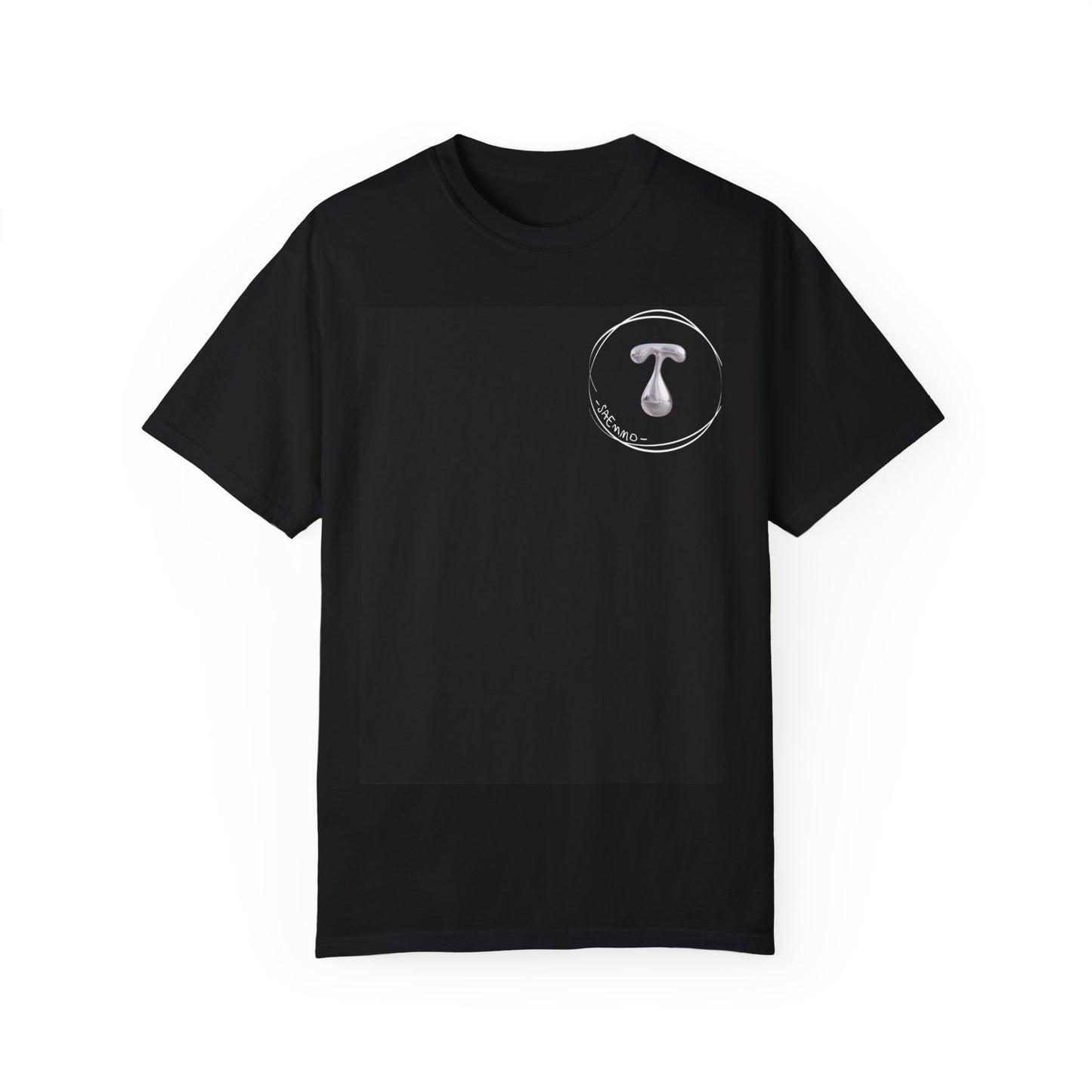 Unisex Garment-Dyed T-Shirt - 'This World is Melting' Design - Trendy Statement Tee for Eco-Conscious Fashion