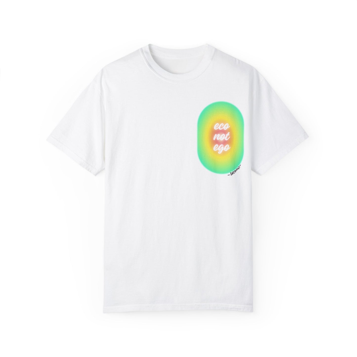 Eco-Friendly Unisex T-Shirt - 'Eco Not Ego' Design