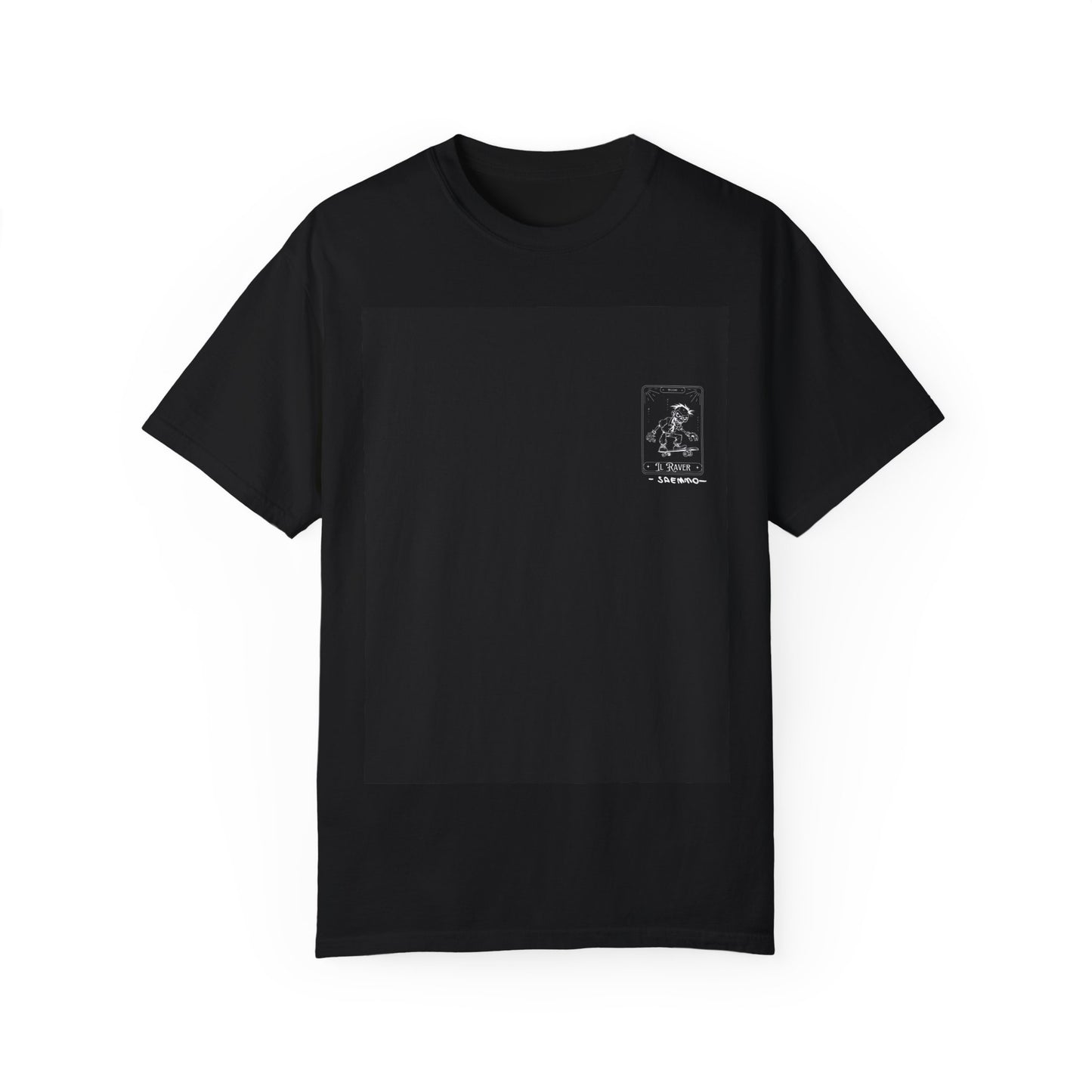 Cool Vintage Skateboarder T-Shirt - Unisex Garment-Dyed Tee for Rave Lovers
