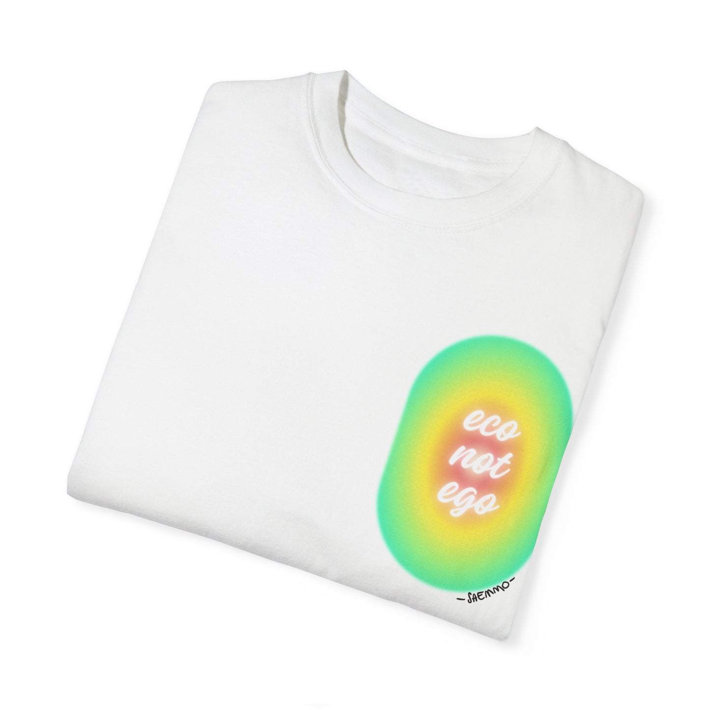 Eco-Friendly Unisex T-Shirt - 'Eco Not Ego' Design